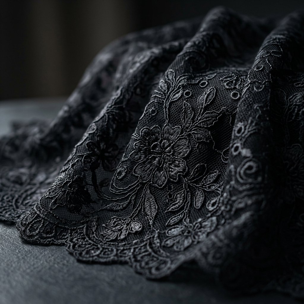 Velvet Noir editorial detail