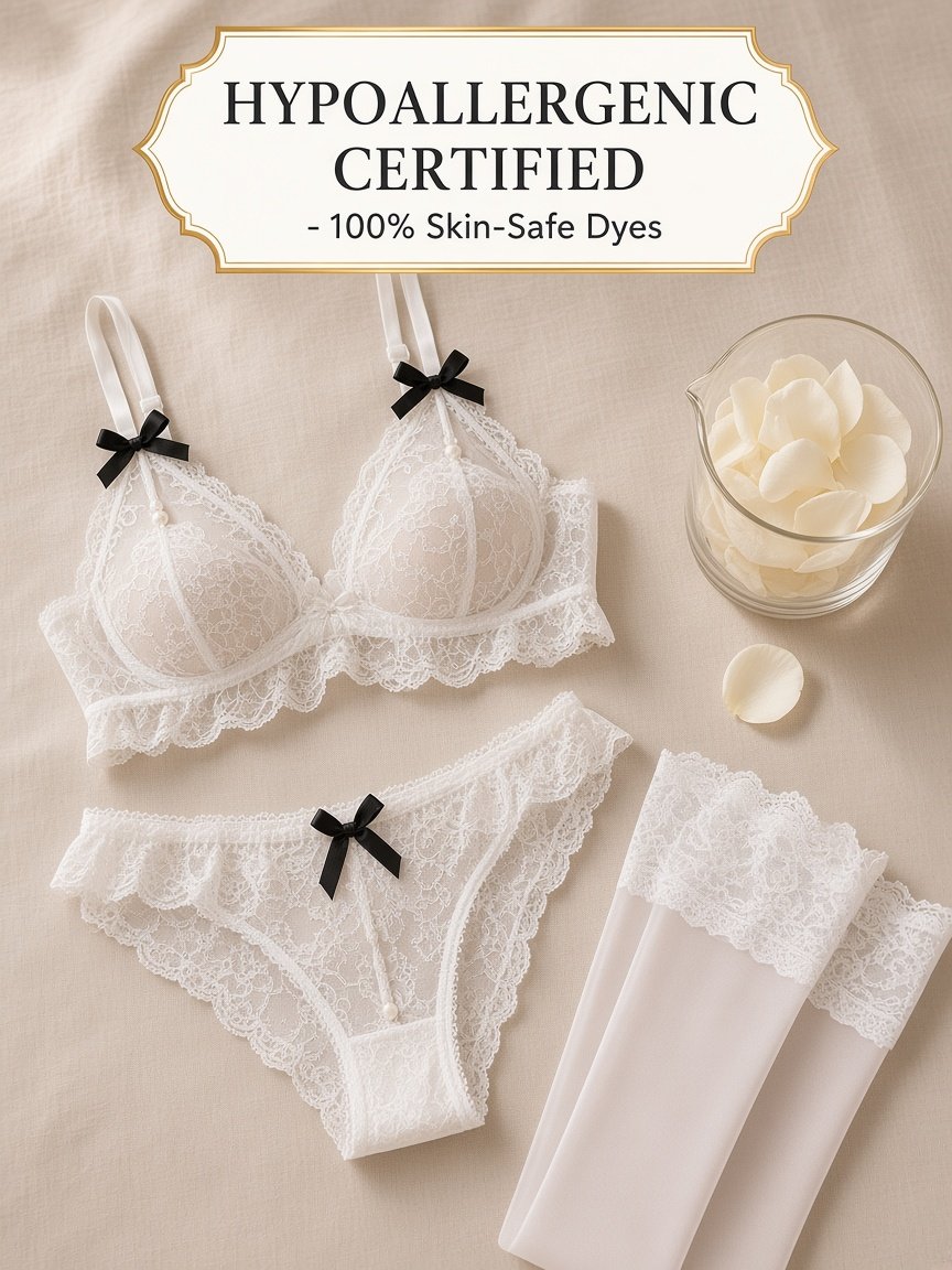 After Dark Lace 3-Piece Lingerie Set - Detail image 6