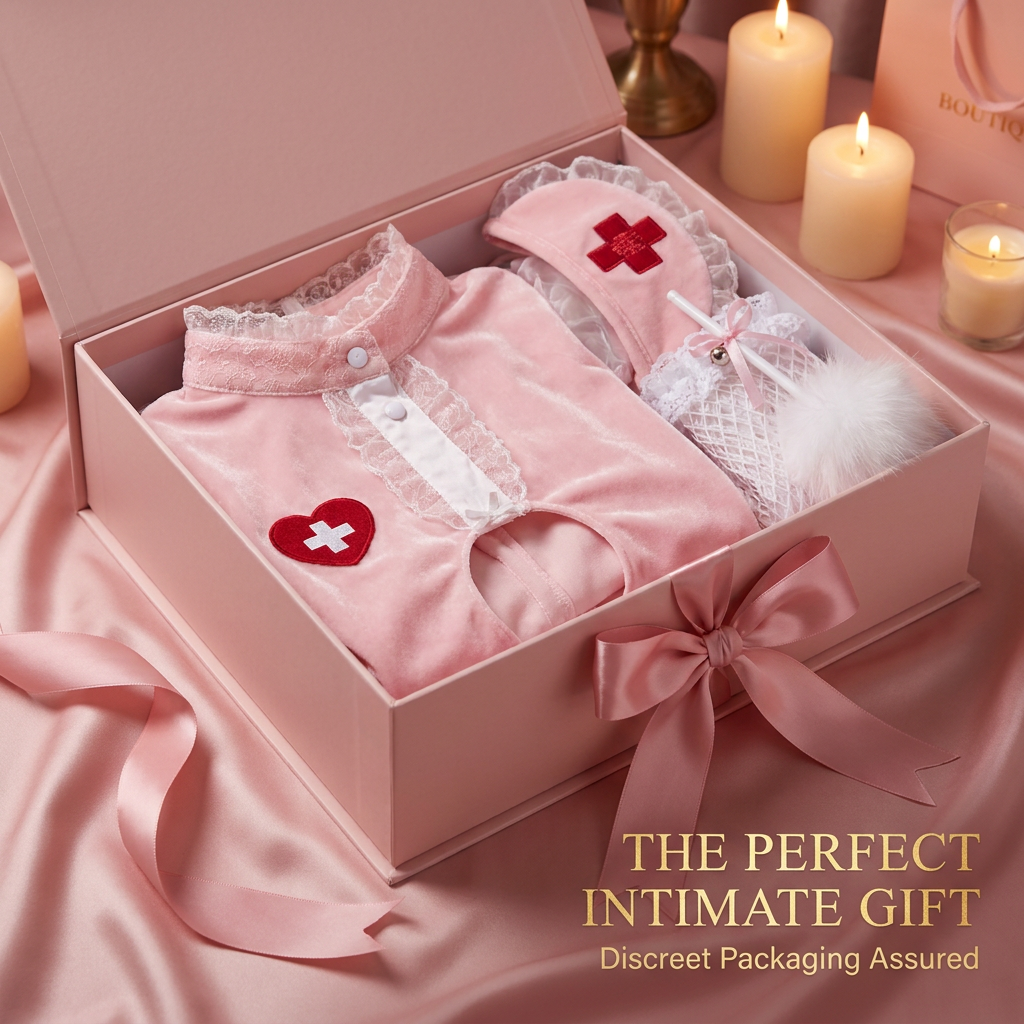 Blush Five-Piece Nurse Costume - Main image 8