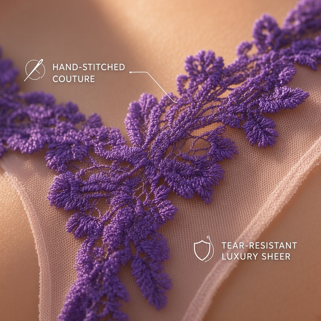 Midnight Muse 3-Piece Lingerie Set - Main image 3