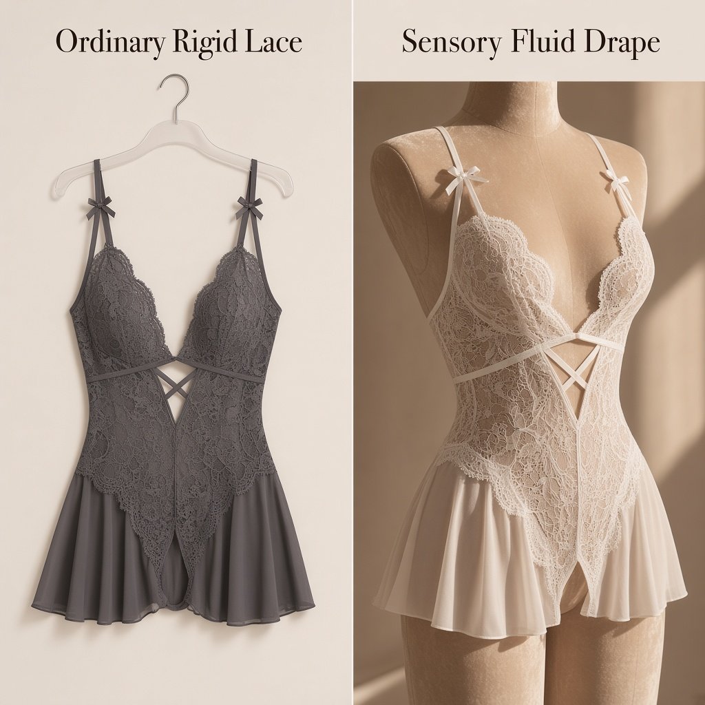 Midnight Veil Sheer Lace Bodysuit - Main image 6