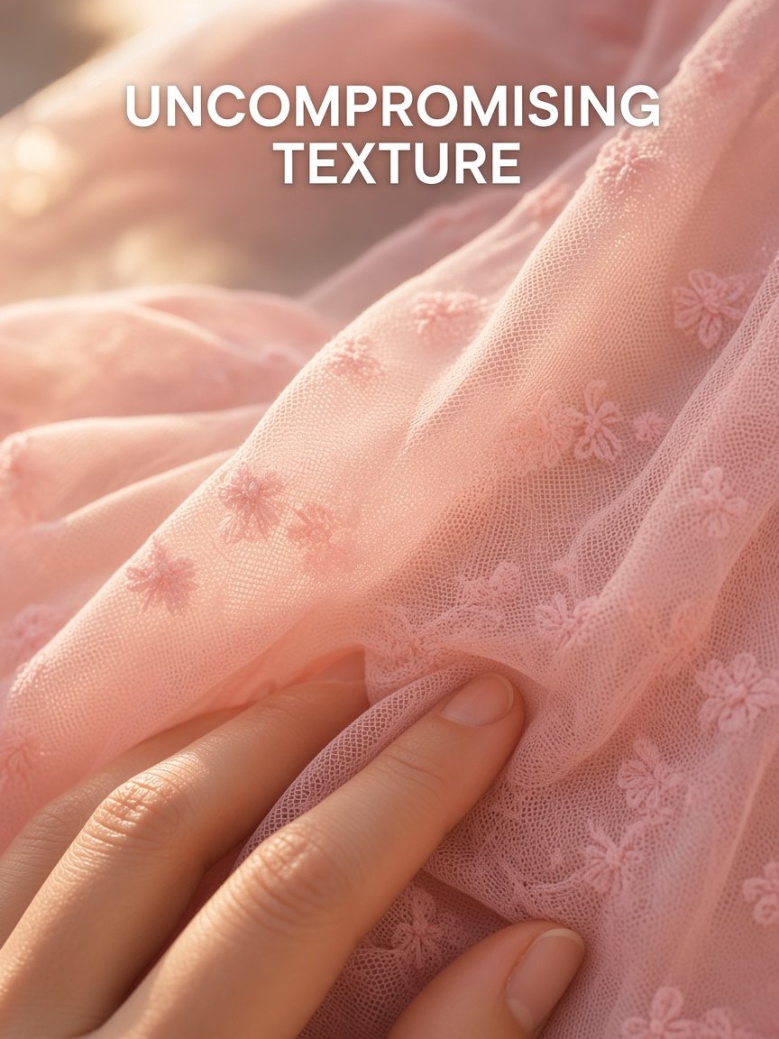 Velvet Desire Deep V Sheer Chemise - Detail image 3