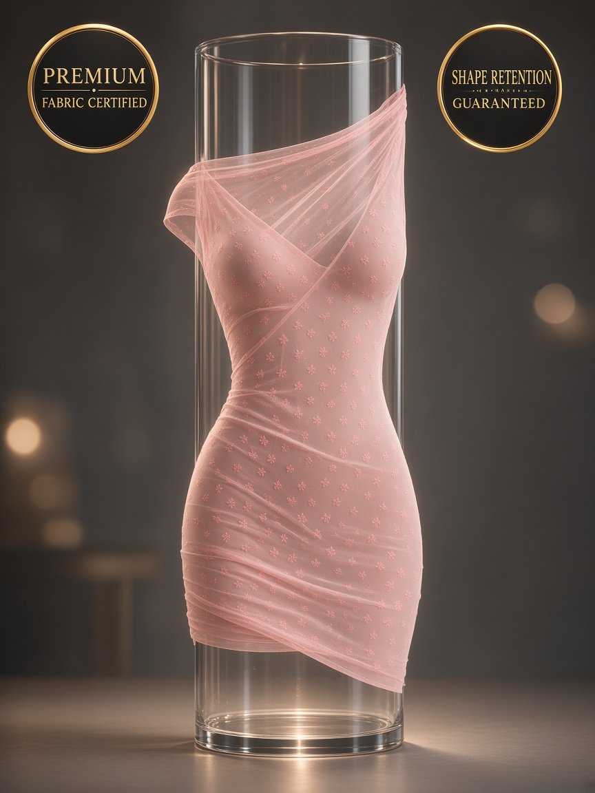 Velvet Desire Deep V Sheer Chemise - Detail image 6