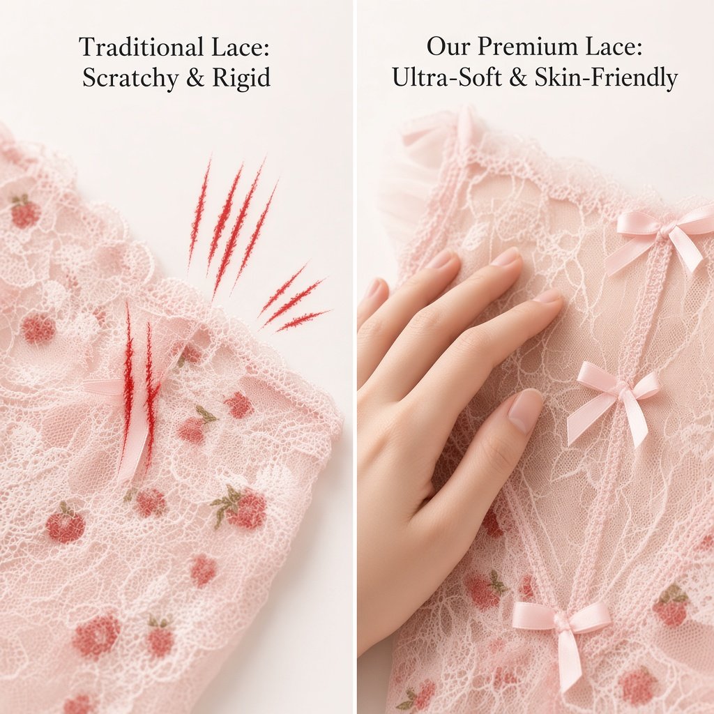 Cherry Lace Cutout Teddy Bodysuit main image 2