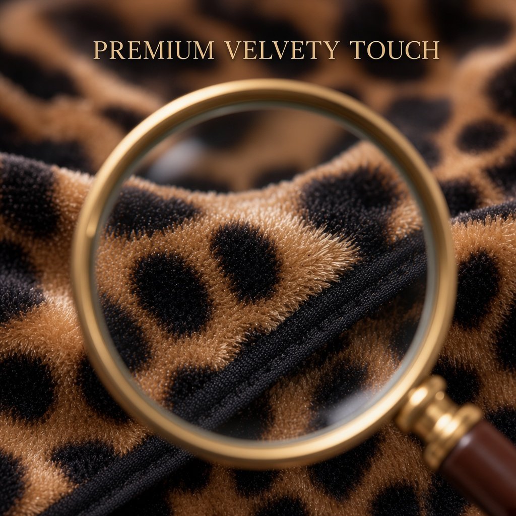 Leopard Print 3-Piece Lingerie Set main image 3