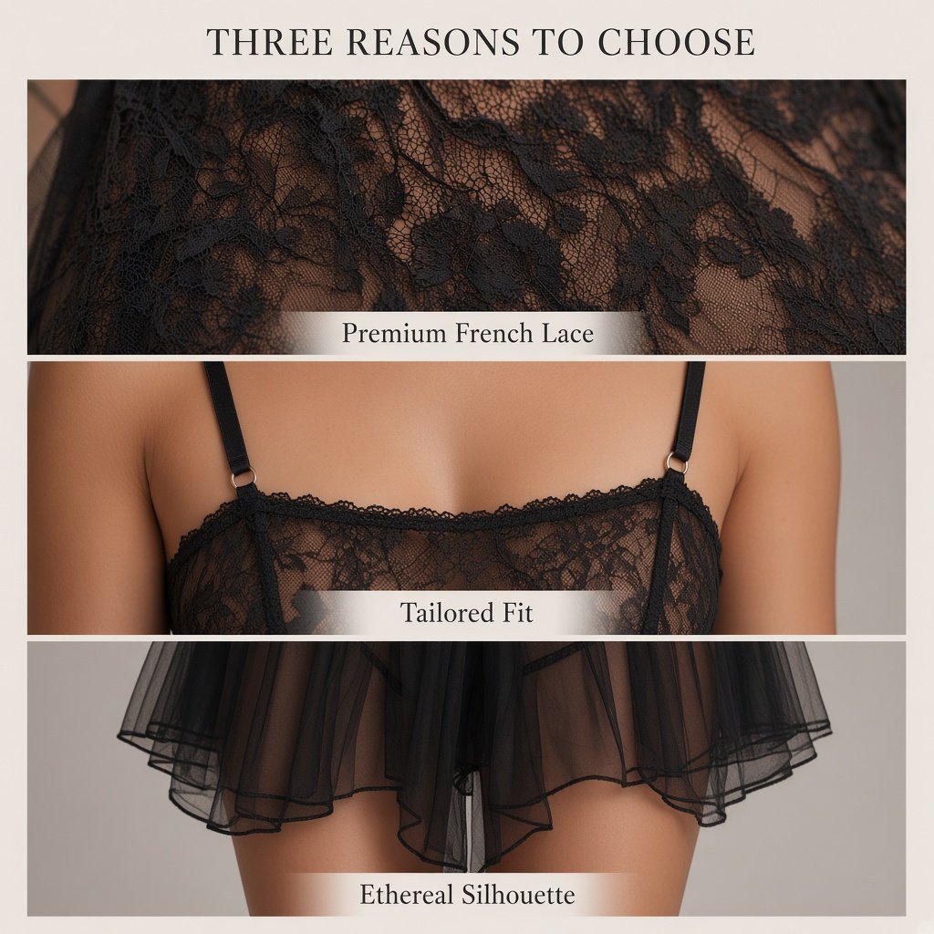 Secret Allure Sheer Lingerie Set — main 7