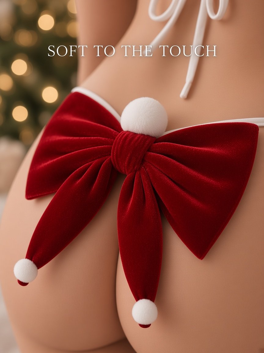 Merry Temptation Christmas Lingerie Set — detail 4