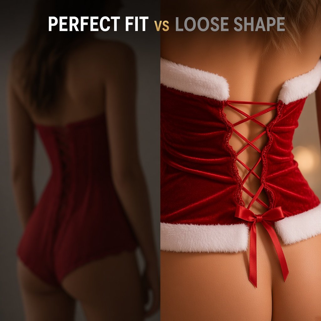 Midnight Bunny Christmas Lingerie Set — main 2