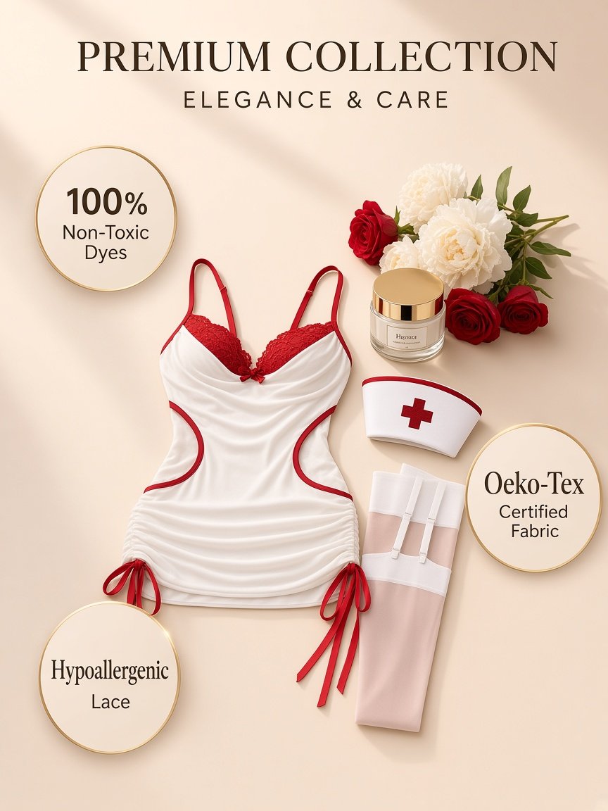 Private Duty Nurse Lingerie Costume — detail 7