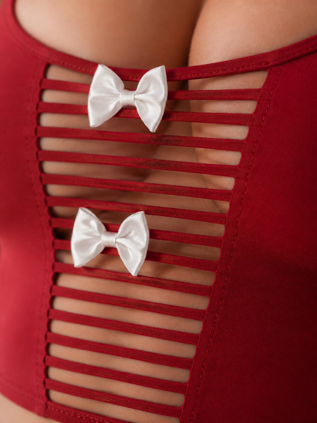 Midnight Maid Sheer Lingerie Set — detail 4