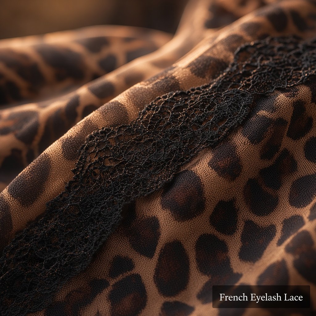 Wild Allure Leopard Lace Sleepwear Set — main 3