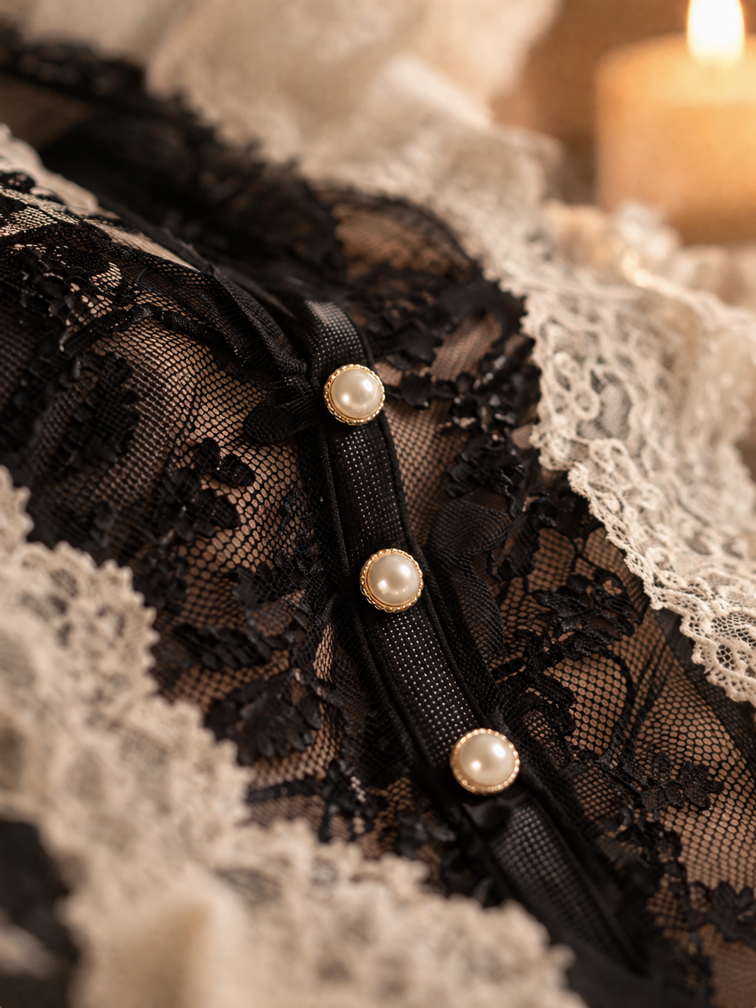 Velvet Desire Push-Up Lingerie Set — detail 4