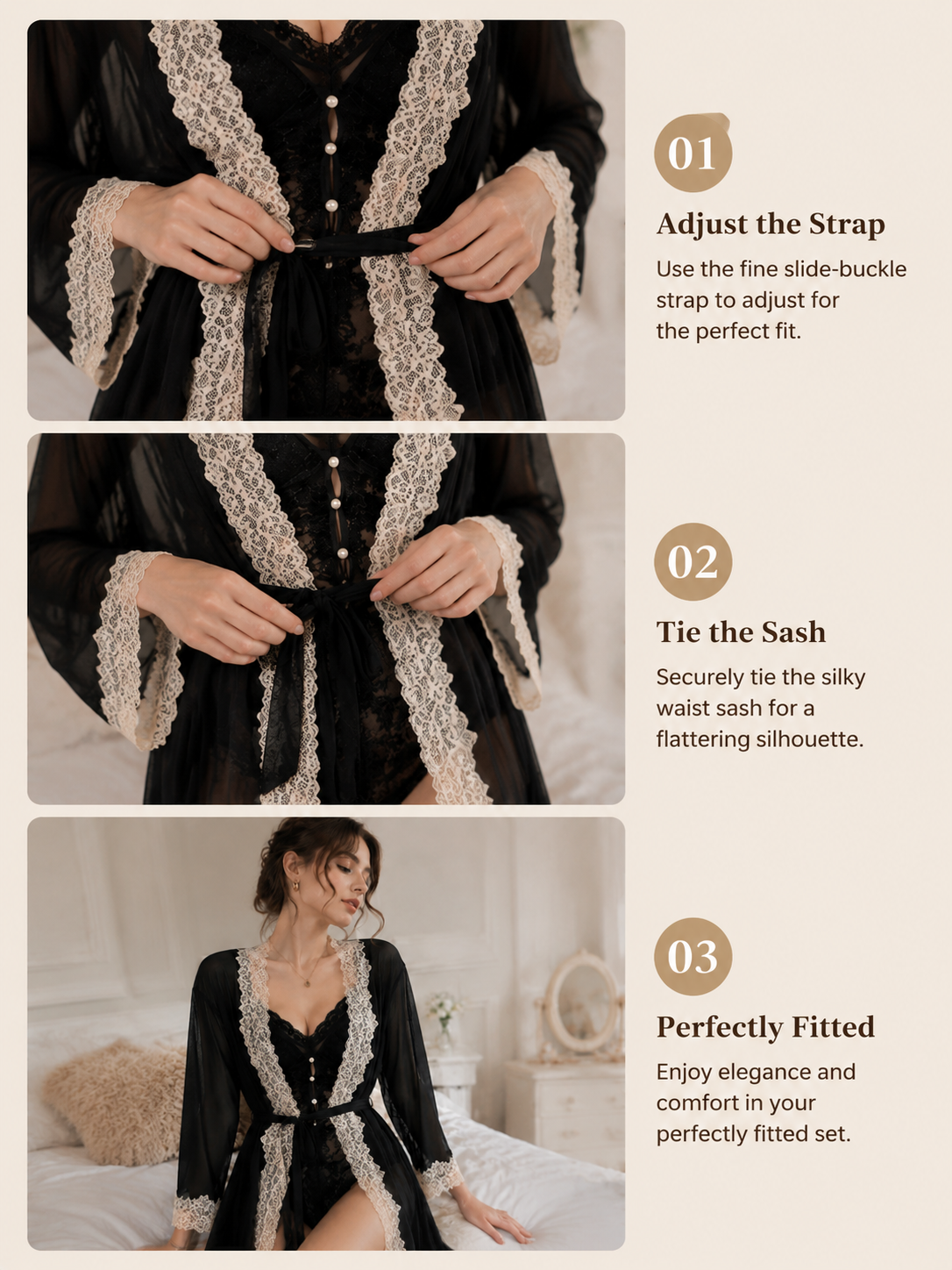 Velvet Desire Push-Up Lingerie Set — detail 6