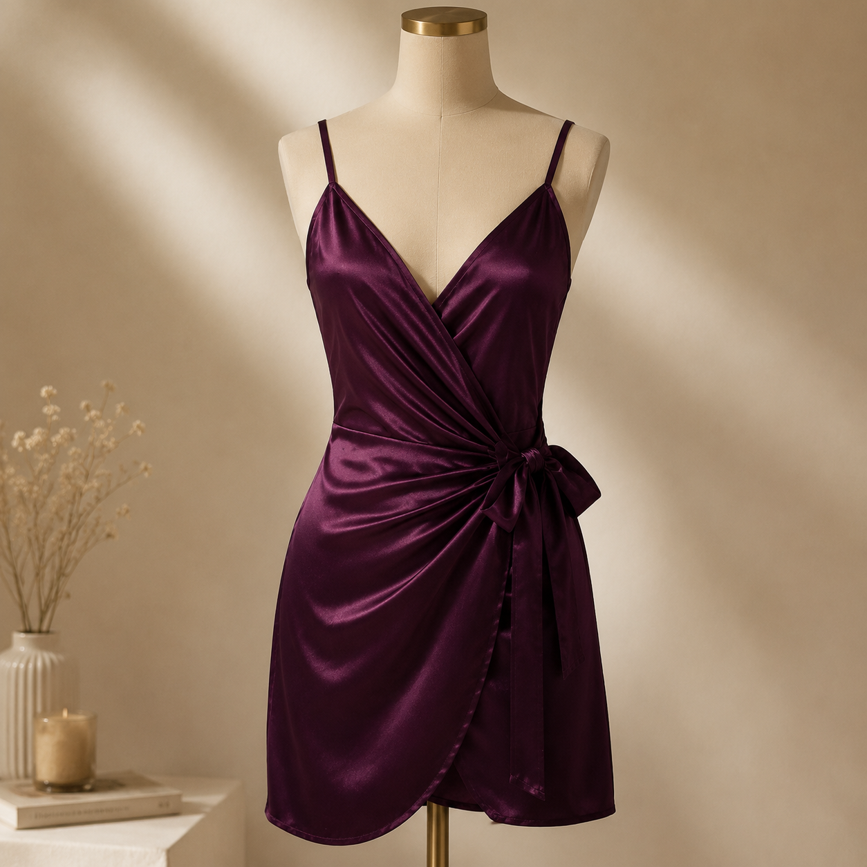 Ethereal Muse Deep V Nightdress — sku 2
